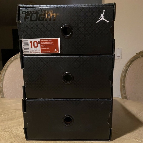 NIB men\'s 10.5 nike Air Jordan 2012 wolf grey 484654-001 main image 5